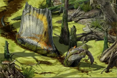 Prekambr - Spinosaurus aegyptiacus
autor: Davide Bonadonna
#paleoart #paleontologia...