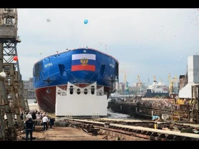 starnak - World’s most powerful nuclear icebreaker Arktika launched in Russia