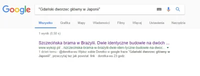 Jacqoo - > Wpisz sobie Dorotko w google fraze "Gdański dworzec główny w Japonii", prz...