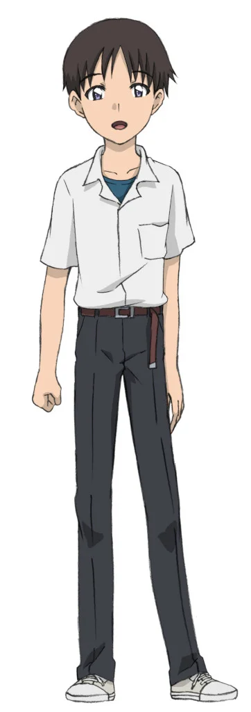 bastek66 - Mały Shinji i mecha-pociąg Unit-01 pojawi się w porannym anime dla dzieci ...