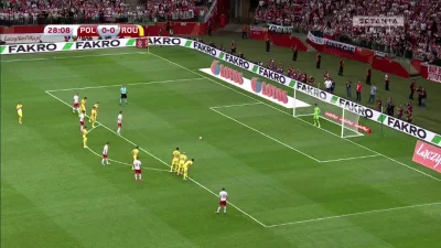 Minieri - Lewandowski z karnego, Polska - Rumunia 1:0
#golgif #mecz