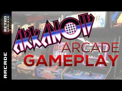 borgbis - Dłuższy gameplay z Arkanoida na naszym pięknym automacie #arcade! #retrogam...