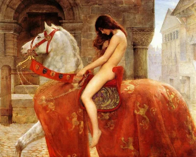 GirlHasNoName - John Collier, "Lady Godiva" (1897r)
Obraz oparty jest o legende, mówi...