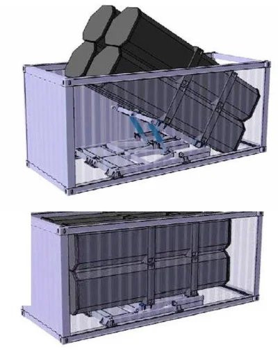 piotr-zbies - Koncepcja wyrzutni pocisków przeciwokrętowych NSM w wersji kontenerowej...