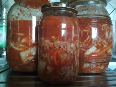 RozkalibrowanaTurbopompa - I cyk kolejne kimchi z 5kg kapusty w tym roku - już drugie...