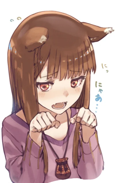 LatajacaPapryka512 - #randomanimeshit #spiceandwolf #holo #horo #kemonomimi #okamimim...