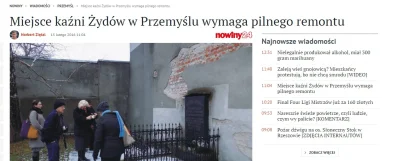 mozetakmozenie - Miejsce kaźni Zydów w Przemyślu wymaga pilnego remontu

#naglowkin...