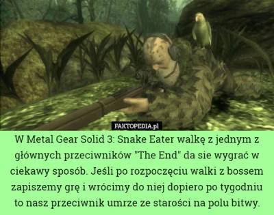 temokkor - #mgs #metalgearsolid #gry #ciekawostki 
kurde autor gry słynie z łamania ...