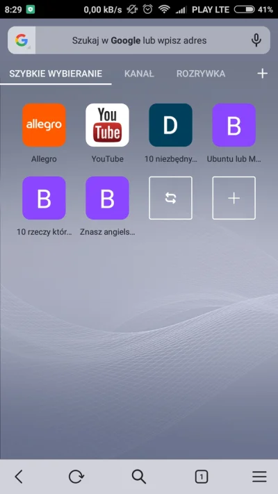 C.....x - #android #opera
Ktoś jeszcze dostał aktualizacji Opery Mobilnej z nowym UI...