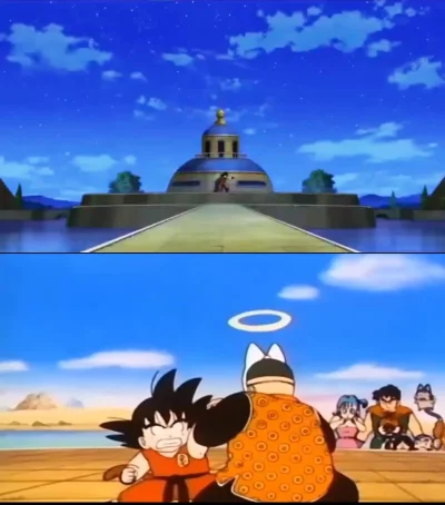 donOGR - Goku odtwarza walkę z Gohanem z #dragonball 
#dragonballsuper