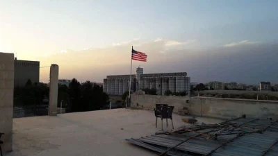 JanLaguna - W Tal Abyad pojawiły się flagi USA, ale prawdopodobnie to samowolka Kurdó...