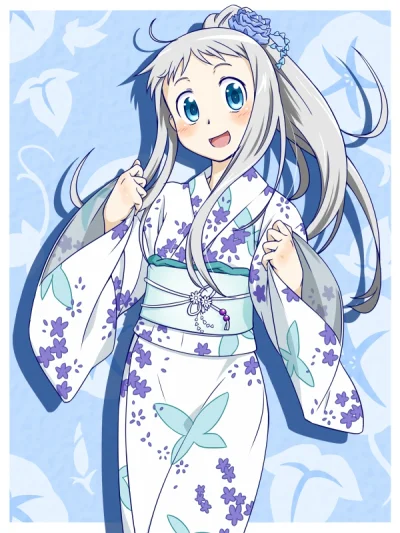 Onii-chan-san_Senpai - #randomanimeshit #anohana #meikohonma #yukata