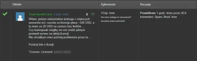 LordGreyHound - @TeamSpeakCrack: to ja ;-)



Jeszcze raz i ban na IP poleci.