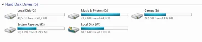 DuszaJestChaosem - Dysk W: to SSD, reszta HDD, na W: mam zainstalowanego Windowsa 7, ...