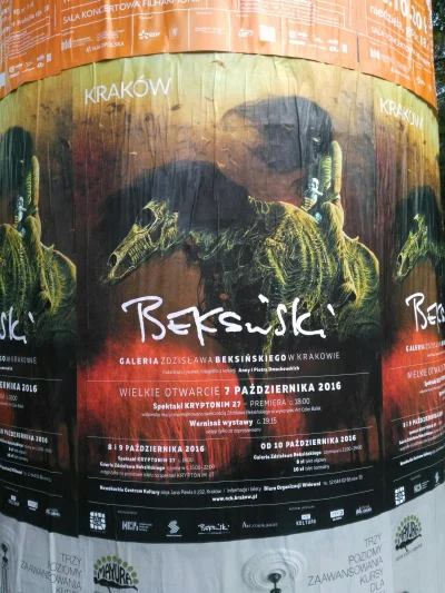 Mr_Swistak - Wybiera sie ktoś może?:) #beksinski #krakow #kultura