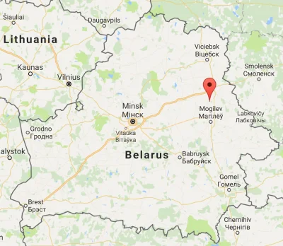 Airwaves - Mapa pokazująca miejsca urodzeń wszystkich prezydentów Białorusi ( ͡° ͜ʖ ͡...