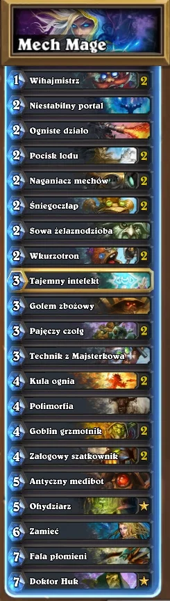 NakSos - Cobyście zmienili w tej talii ? 
#hearthstone