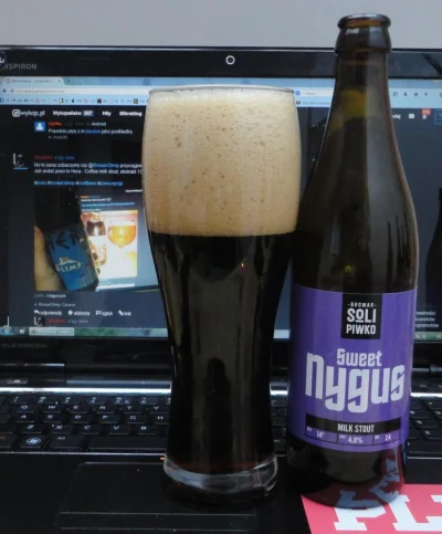 BJXSTR - Kolejny na liście w #internationalstoutday jest Sweet Nygus z Browaru Solipi...