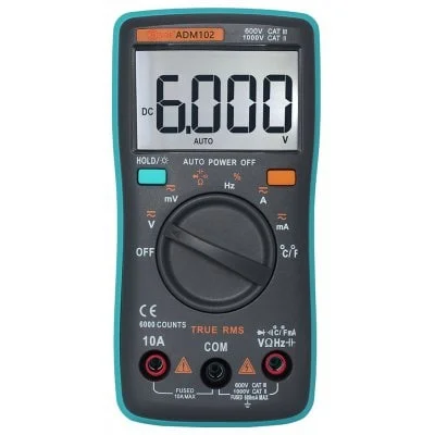 polu7 - ZT102 Digital Multimeter w cenie 8.99$ (31.92zł) z kuponem LEDFM25

#chinsk...