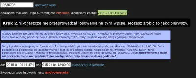 Pustulka - Losowanie zakończone, a nagroda została już wysłana na pw, zwycięzcą okaza...