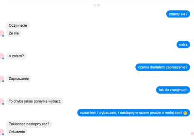 innv - ##!$%@? #logikarozowychpaskow w czystej postaci na #facebook

Coś jej odpisa...