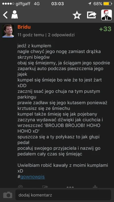 Ramboski - @Mesmerised: radzę ci się zbyt nie #!$%@? i przede wszystkim nie spij u ni...