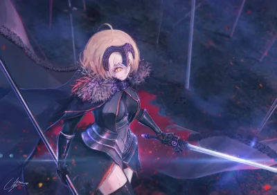 FuzzyWuzzy_ - #randomanimeshit #fate #fategrandorder #ruler #jeannedarc #jeannealter ...