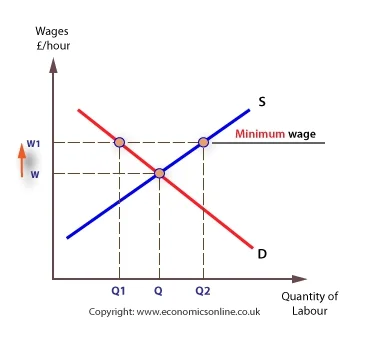 Malesh - @mihaubiauek: Płaca minimalna zawsze jest wyższa od płacy optymalnej dla ryn...