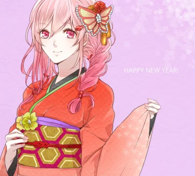 kedzior1916 - Zaleta Nowego Roku - wysyp artów pań w #kimono
#randomanimeshit #guilt...