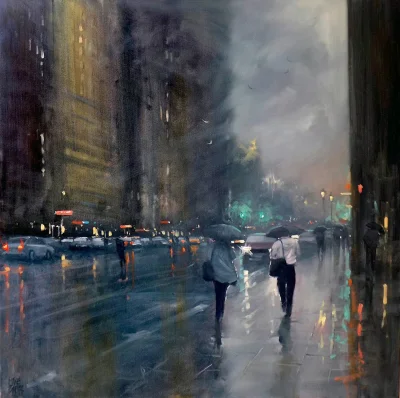 Lookazz - > Mike Barr - Late Rain - Waymouth Street

#sztuka #sztukanadzis #malarst...