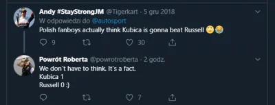 xetrian - Powrut pod postem autosportu z grudnia 2018. XD 
#kubica #f1 #powrutconten...