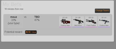 MarianSkrzypek - #csgolounge #csgobets 

A wy co dalej safe bety?

nawet mi was nie ż...