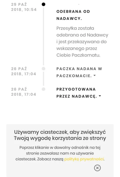 Arczikk - Jest szansa ze jutro dojdzie?
#inpost #paczkomaty