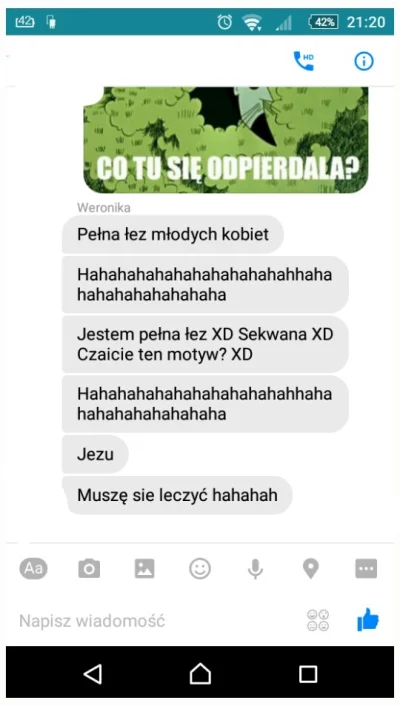 Ktos27 - Mirki, koleżanka jest dziś podejrzanie wesoła, wie ktoś o co chodzi?
#rozowe...