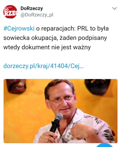 adi2131 - Cejrowski uważa że żaden podpisany pod okupacją sowiecką dokument nie jest ...