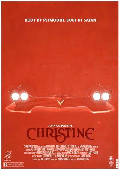 aleosohozi - Cakes-and-Comics "Christine"
#plakatyfilmowe #horror #christine