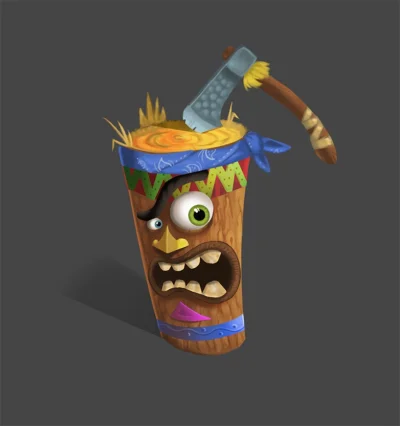 L4rs - Przerażony Totem
Sztuka kreskówkowa
Tomahawk na totemie

#digitalpainting ...