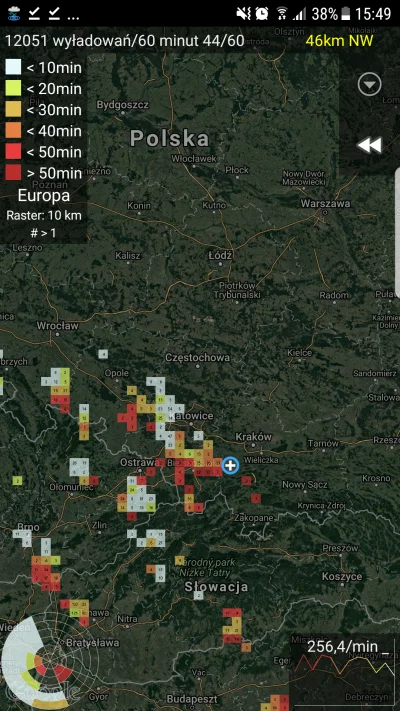 Sadar - jeszcze troszkę i umnie jebnie
#burza