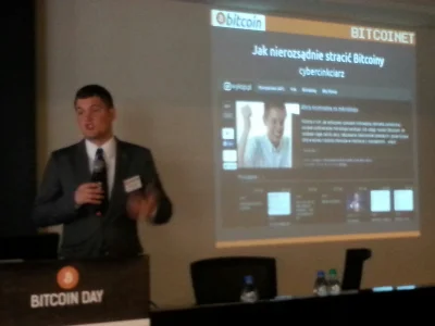 bitcoinet - Rafał Prabucki (bitcoinet.pl) o #afera na mikro z @dennab na Bitcoin Day ...