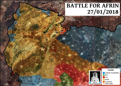 JanLaguna - Operacja "Gałązka Oliwna" - turecki atak na Afrin(podsumowanie 1. tygodni...