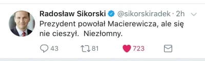 skinny_pete - No Radkowi się wreszcie udało. Ujął mnie:) #!$%@?:) #heheszki #sikorski...