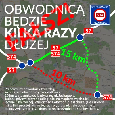 lewactwo - @Student_AWAS: Tu obalam jeszcze jeden mit. Obwodnicą nie jest jakoś stras...