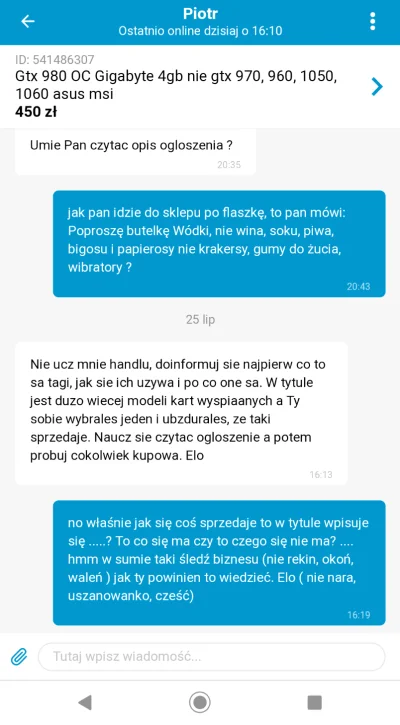 D3nat - droga lekcja handlu od Janusza (nie Andrzeja, Waldemara, Leopolda)
#nieolx
...