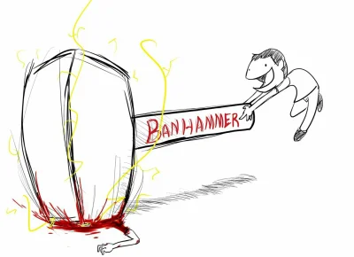 bohemot44 - #banhammeriscoming Kolejna afera. Populacja wykopków zmniejsza się