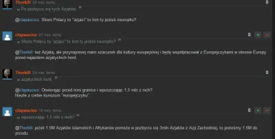 Thorkill - Taki fragment niedawnej dyskusji z neuropkiem pod jednym z wpisów. To już ...