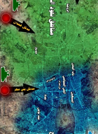 Thorkill - Kolejna mapa tym razem wzięta ze strony pro-salehowej. Houthi - zielony, S...