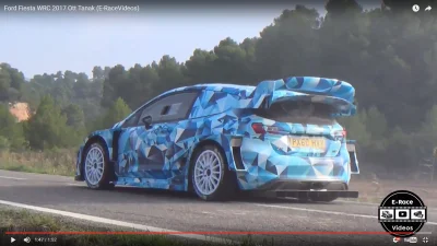 madmen - Huhuhu, testy nowej Fiesty RS WRC uchylają nieco rąbka tajemnicy co do wyglą...