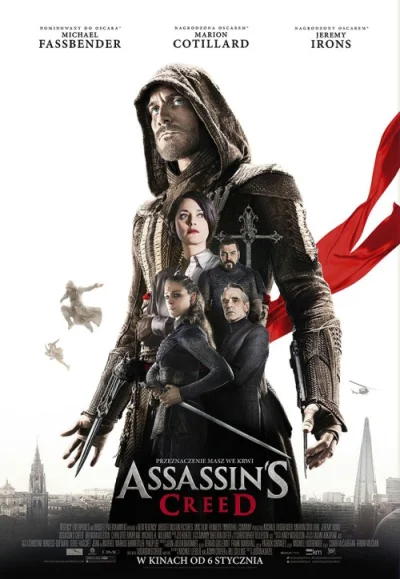 k.....8 - Dzień 3: Film, który aktualnie chcesz zobaczyć.
Assassin's Creed

#100fi...