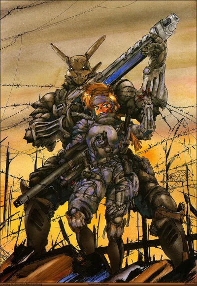 chuda_twarz - #randomanimeshit #appleseed #chinskiebajki (gdzie tu kurka chiny to ja ...