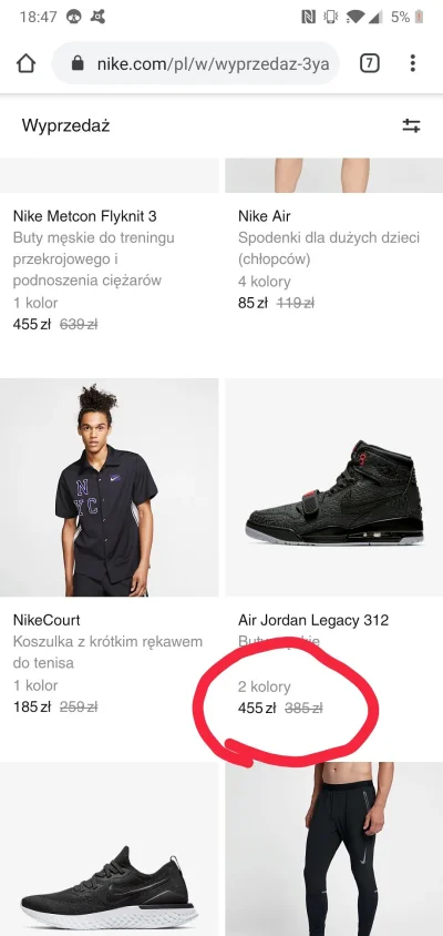 Romanski18 - Super promocja Nike . Robisz to podręcznikowo.

#nike #januszebiznesu